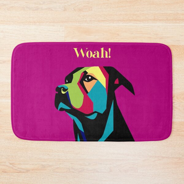 Item preview, Woah! Bulldog, psychedelic Artwork Nº15P designed and sold by Bauani.