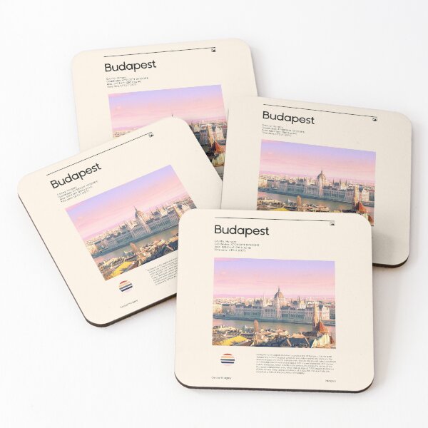 Item preview, Visit Budapest, Hungary (Travel poster) designed and sold by RabbitK.