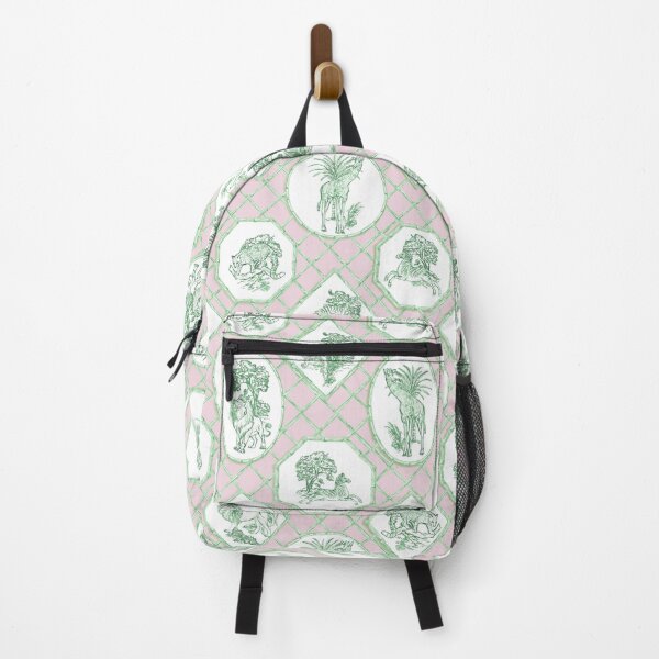 Item preview, Bamboo Pavilion ,Safari ,chinoiserie, wallpaper ,animals designed and sold by letsgow8th.