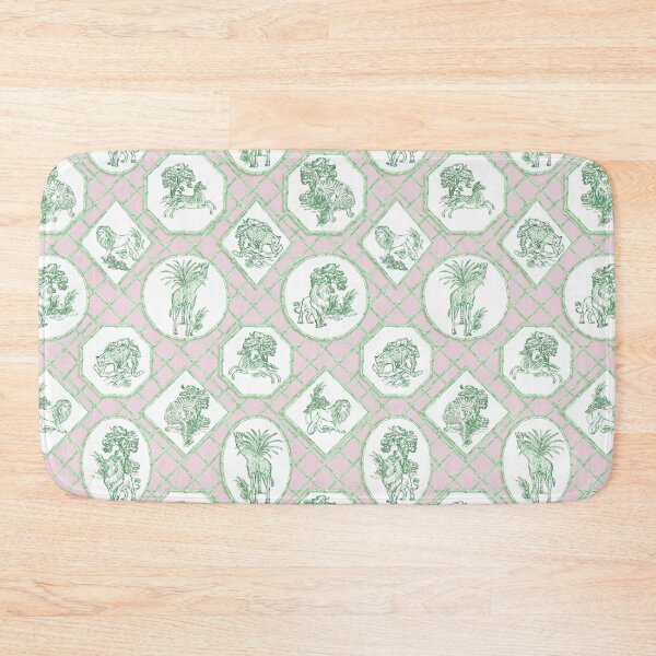 Item preview, Bamboo Pavilion ,Safari ,chinoiserie, wallpaper ,animals  designed and sold by letsgow8th.