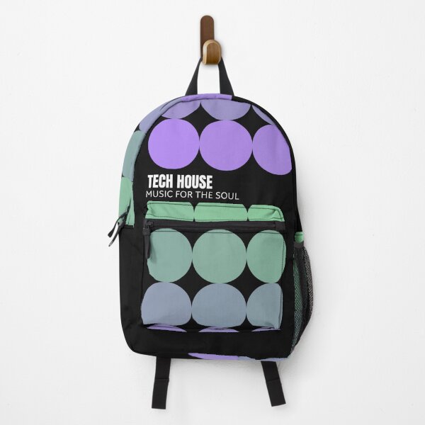 Item preview, Tech House Techno Funky Pattern Retro Music EDM DJ designed and sold by Ravermonkey.
