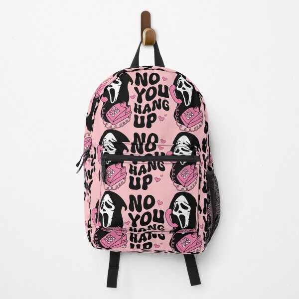 Item preview, No, You Hang Up Pink Skull designed and sold by ArtMeetsPizza.