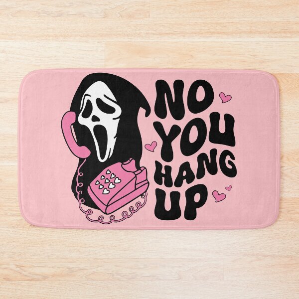 Item preview, No, You Hang Up Pink Skull designed and sold by ArtMeetsPizza.