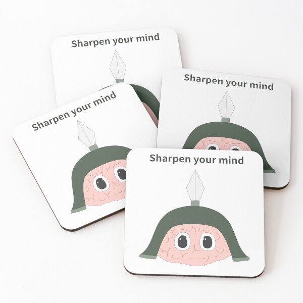Item preview, Sharpen your mind designed and sold by Sketchy Thinks.