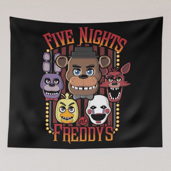 Item preview, Five Nights At Freddy's Pizzeria Multi-Character designed and sold by ThrillersLaws.