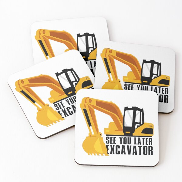 Item preview, Vintage See you later excavator designed and sold by cLarasWilLe.