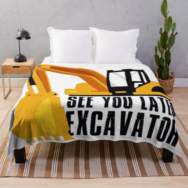 Item preview, Vintage See you later excavator designed and sold by cLarasWilLe.