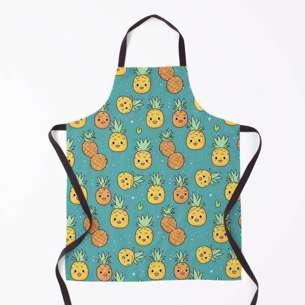Item preview, cute pineapple seamless designed and sold by NatthyDesign.