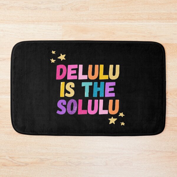 Item preview, delulu is the solulu (black) designed and sold by mydoodlesateme.