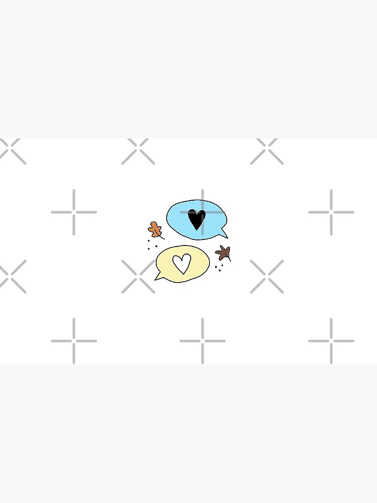 Thumbnail 6 of 6, Pet Bandana, Heart Text Messages designed and sold by daisydance.