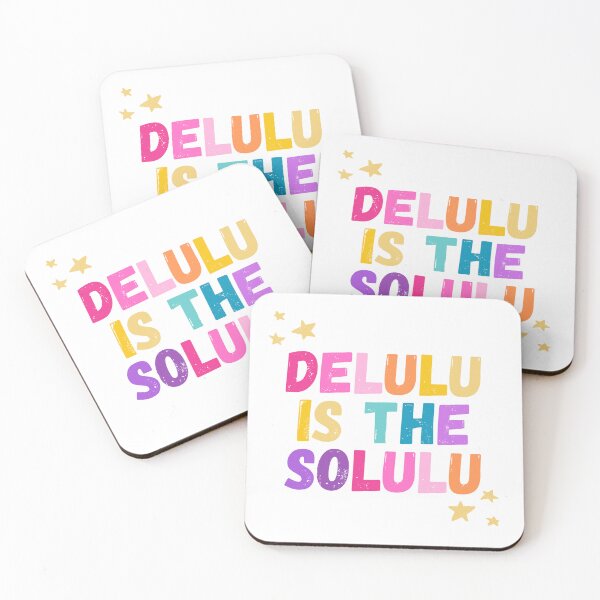Item preview, delulu is the solulu (white) designed and sold by mydoodlesateme.