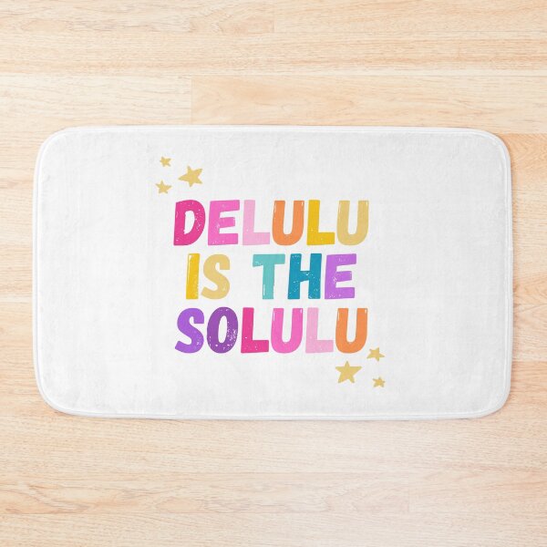 Item preview, delulu is the solulu (white) designed and sold by mydoodlesateme.