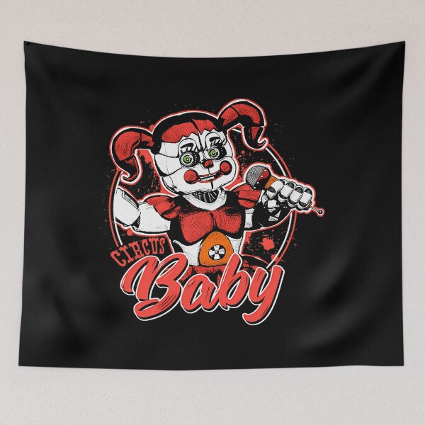 Item preview, Five Nights at Freddy's Scary Circus Baby Doll designed and sold by ThrillersLaws.