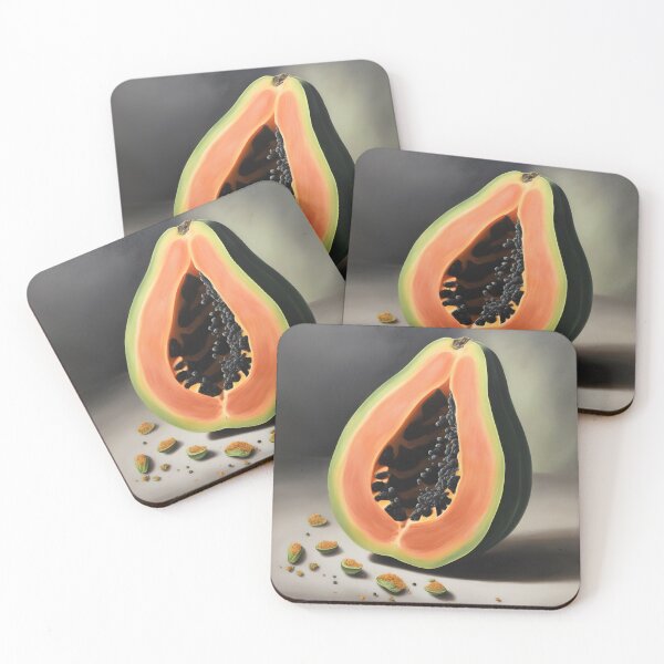 Item preview, papaya 2023 tileartwork designed and sold by tileartwork.