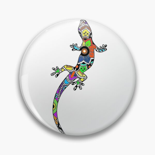 Item preview, Colorful lizard graphic design print designed and sold by dcrc.