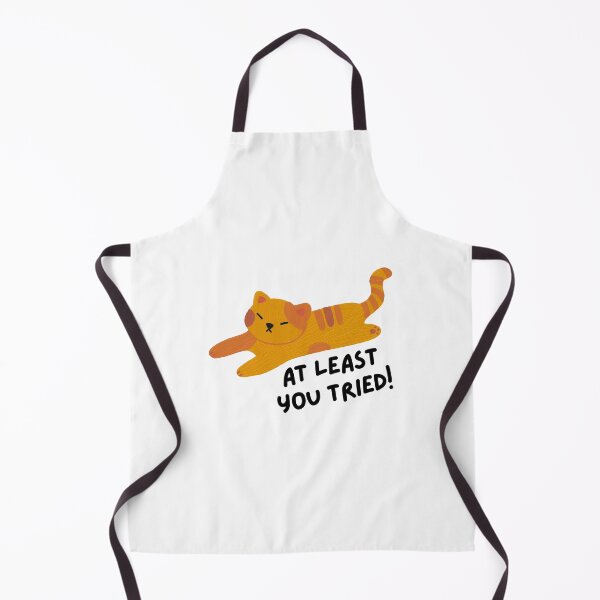 Item preview, At least you tried (white) designed and sold by mydoodlesateme.