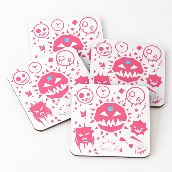 Item preview, just shapes and beats pink and white designed and sold by cLarasWilLe.