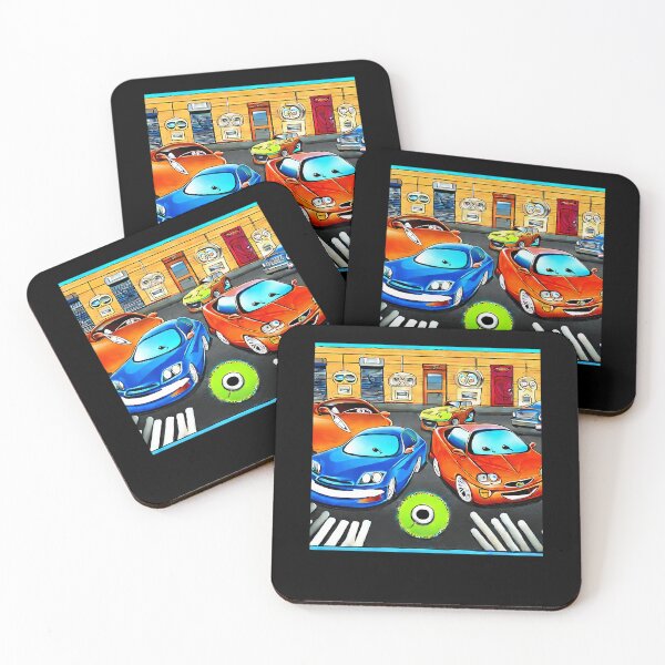 Item preview, Cartoon colorfull cars designed and sold by HardinTrendy.