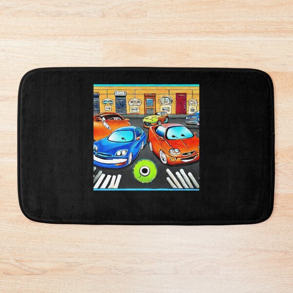 Item preview, Cartoon colorfull cars designed and sold by HardinTrendy.