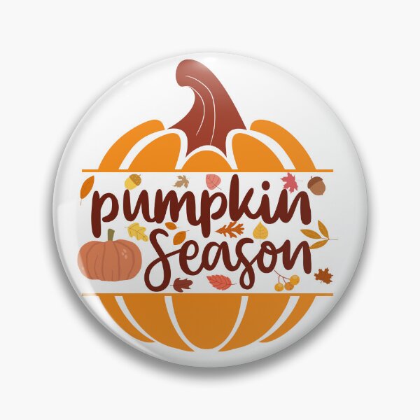 Item preview, Cheerful Pumpkin Season design for fall designed and sold by PellSilversmith.