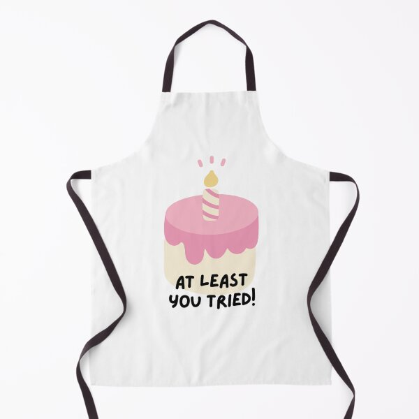 Item preview, At least you tried (white) designed and sold by mydoodlesateme.
