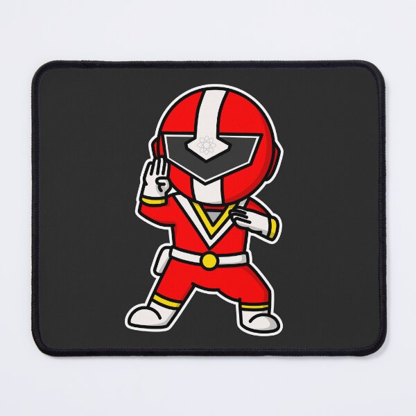 Item preview, FiveRed Chikyuu Sentai Fiveman Chibi Style Kawaii designed and sold by mattzwug-draws.