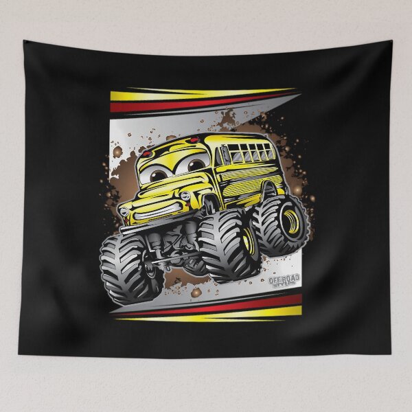 Item preview, Cool Monster Bus designed and sold by HardinTrendy.