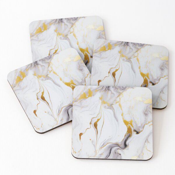 Item preview, White Gold Marble III designed and sold by PaTToStudio.