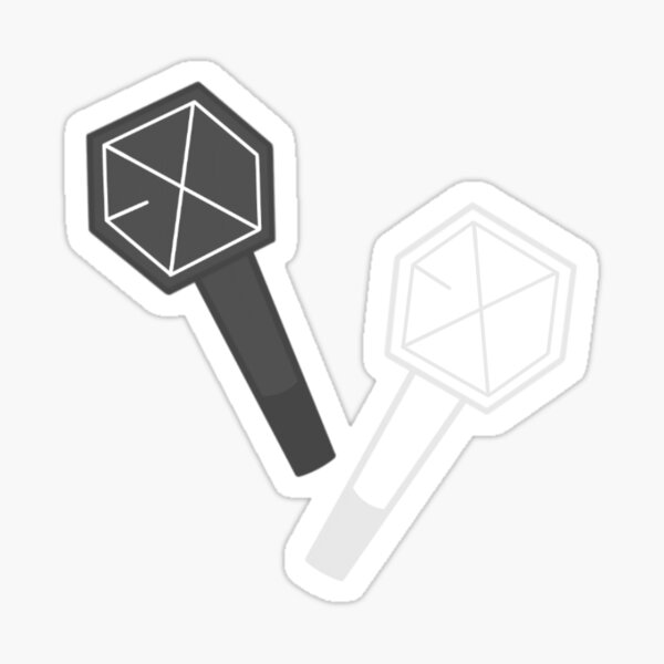 Exo Lightstick Stickers | Redbubble