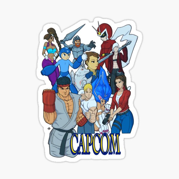 Capcom All Stars variant Sticker