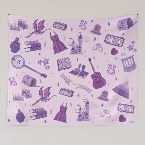Item preview, In my Speak Now Era | Purple Swiftie Pattern designed and sold by AbrilVictal.