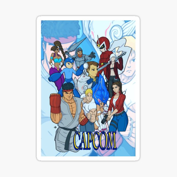 Capcom All Stars Sticker