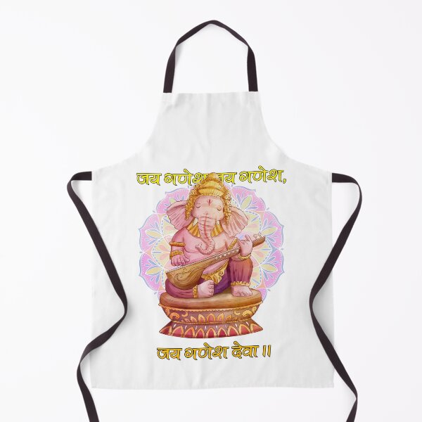 Item preview, "Men's T-Shirt with Ganpati Aarti Art" designed and sold by Superbdeal.