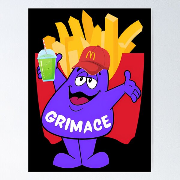 Item preview, Grimace Mcdonalds designed and sold by JudgmentDesign.