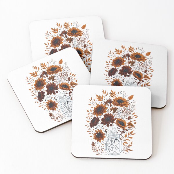 Item preview, Flowers in mason jar designed and sold by Top-Bot.