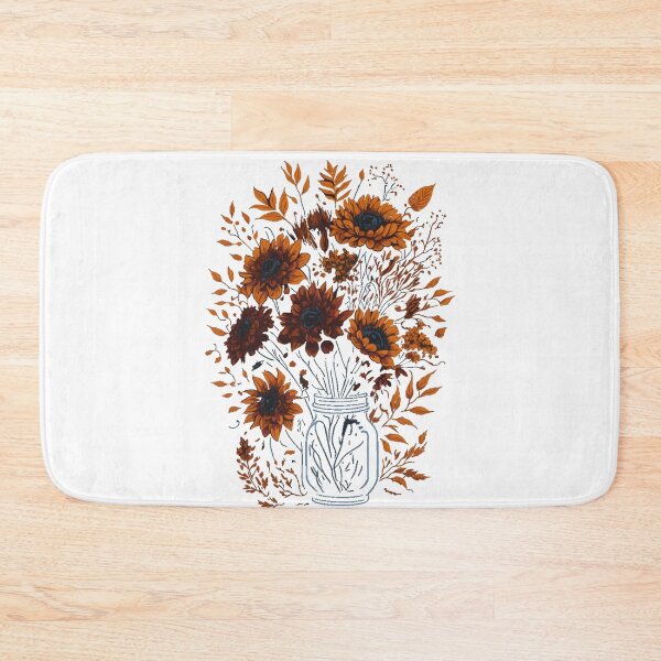 Item preview, Flowers in mason jar designed and sold by Top-Bot.