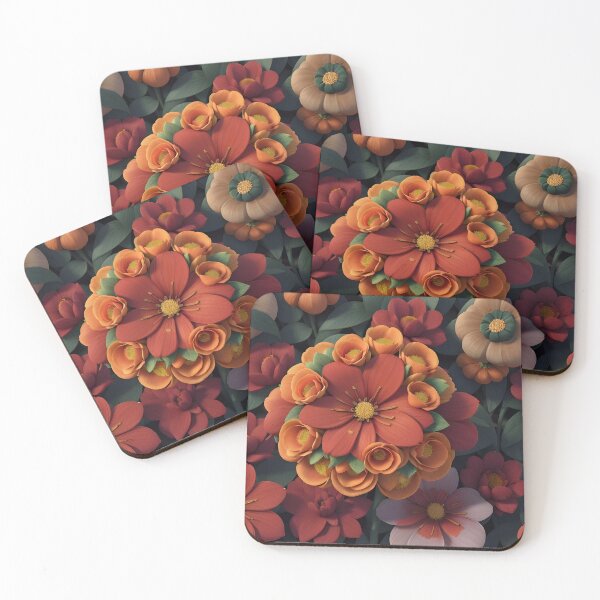 Item preview, Fall Halloween Floral Pattern 00 designed and sold by Sophisticas.