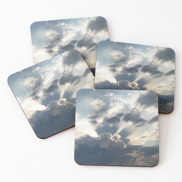 Item preview, Amazing Cloudscape - Turbulent Sky Sunrays and the Coolest Cloud Shadows designed and sold by Georgia Mizuleva.