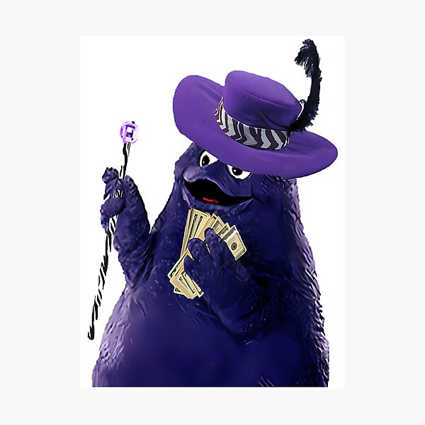 Item preview, Grimace Pimp designed and sold by JudgmentDesign.