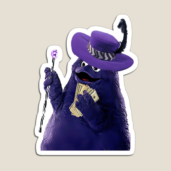 Item preview, Grimace Pimp designed and sold by JudgmentDesign.