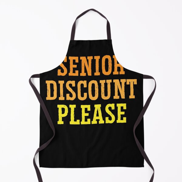 Item preview, Senior Discount Please Aging Joke designed and sold by justie1977.