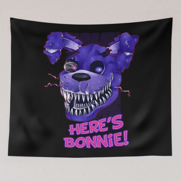 Item preview, Five Nights At Freddy's- NIGHTMARE BONNIE w/ TEXT designed and sold by ThrillersLaws.