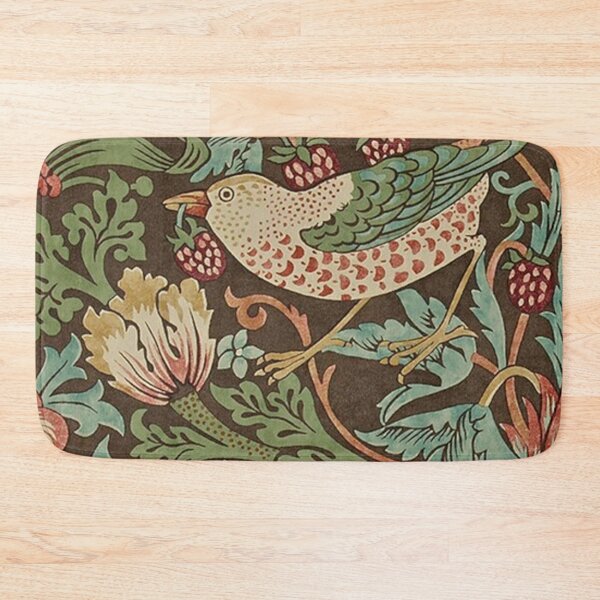Nature Bird - William Morris Bath Mat