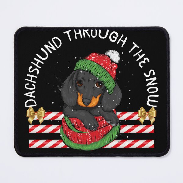 Item preview, Dachshund Christmas Delight designed and sold by justie1977.