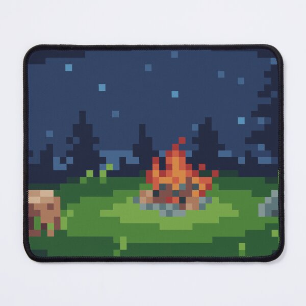 Aperçu de l'œuvre Feu de camp dans la clairière créée et vendue par NightTree.