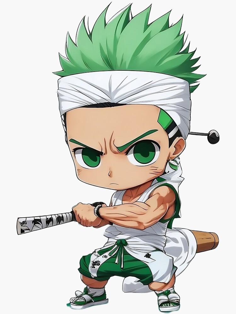 Roronoa Zoro Sticker for Sale by OnePieceStore28