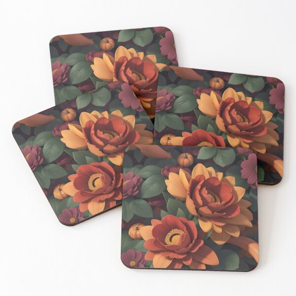 Item preview, Fall Floral Pattern 03 designed and sold by Sophisticas.