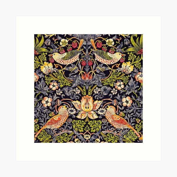 Flowers & Birds by William Morris - Inka Arthouse – Inka Arthouse