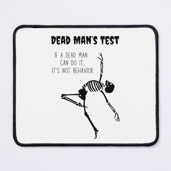 Item preview, Dead Man's Test ABA designed and sold by bcbayay designs.
