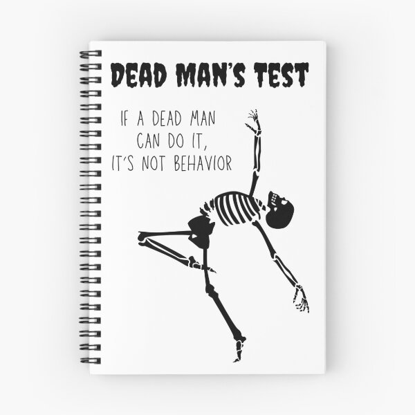 Aperçu de l'œuvre Test de l'homme mort ABA créée et vendue par bcbayay designs.